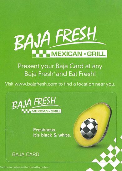 Cadeaubon kopen: Baja Fresh Gift Card XBOX