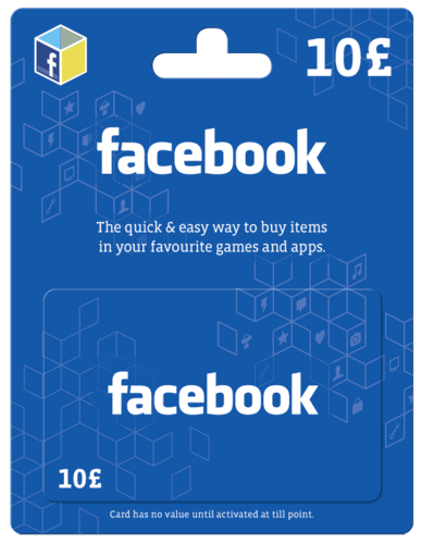 Cadeaubon kopen: Facebook Gift Card