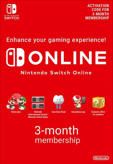 Cadeaubon kopen: Nintendo Switch Online XBOX