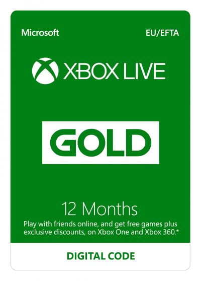 Cadeaubon kopen: Xbox LIVE Prepaid Gold Membership Card