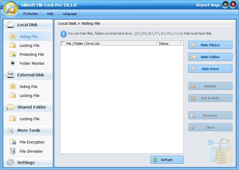 Buy Software: Gilisoft File Lock Pro PC